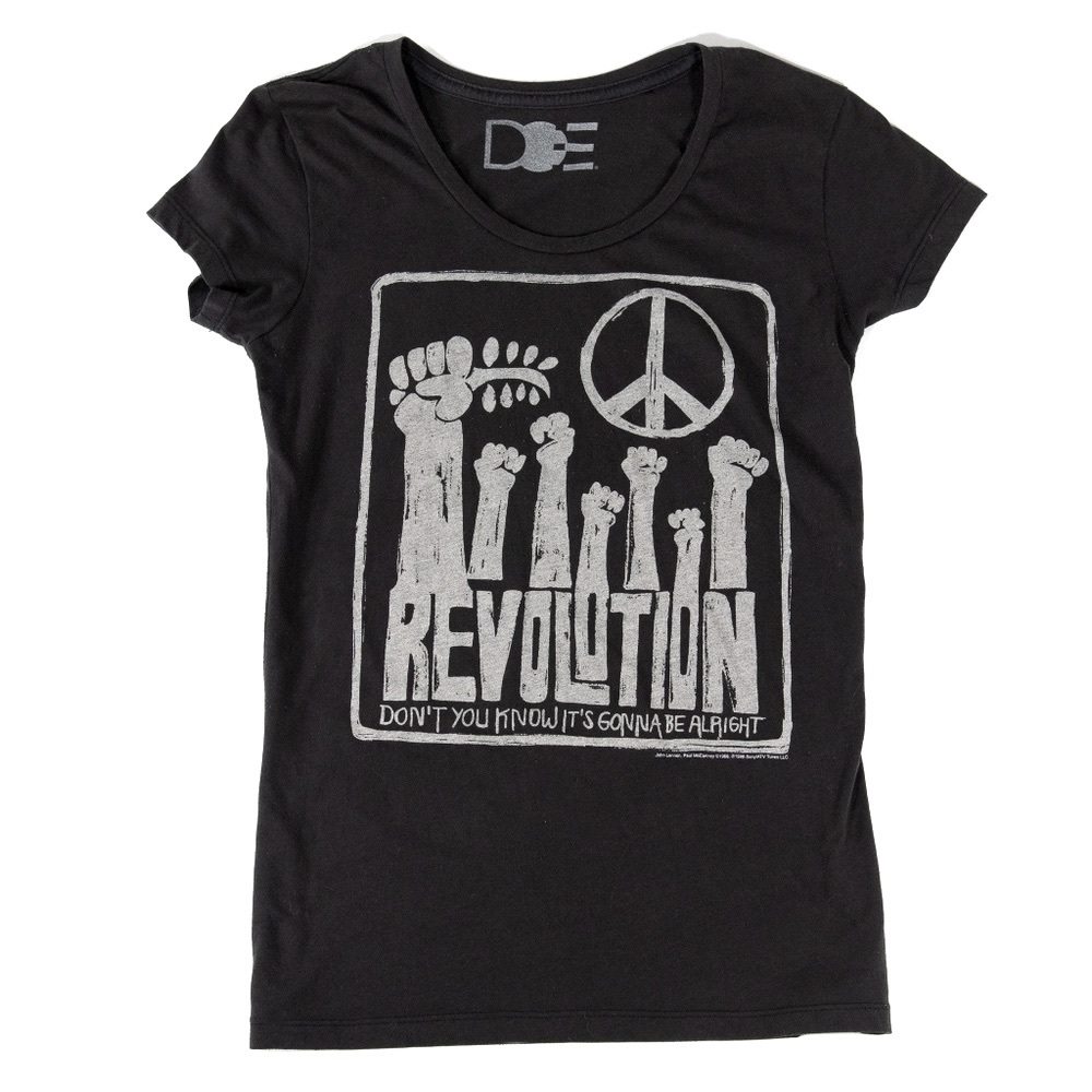 Soft Black Graphic T-shirt